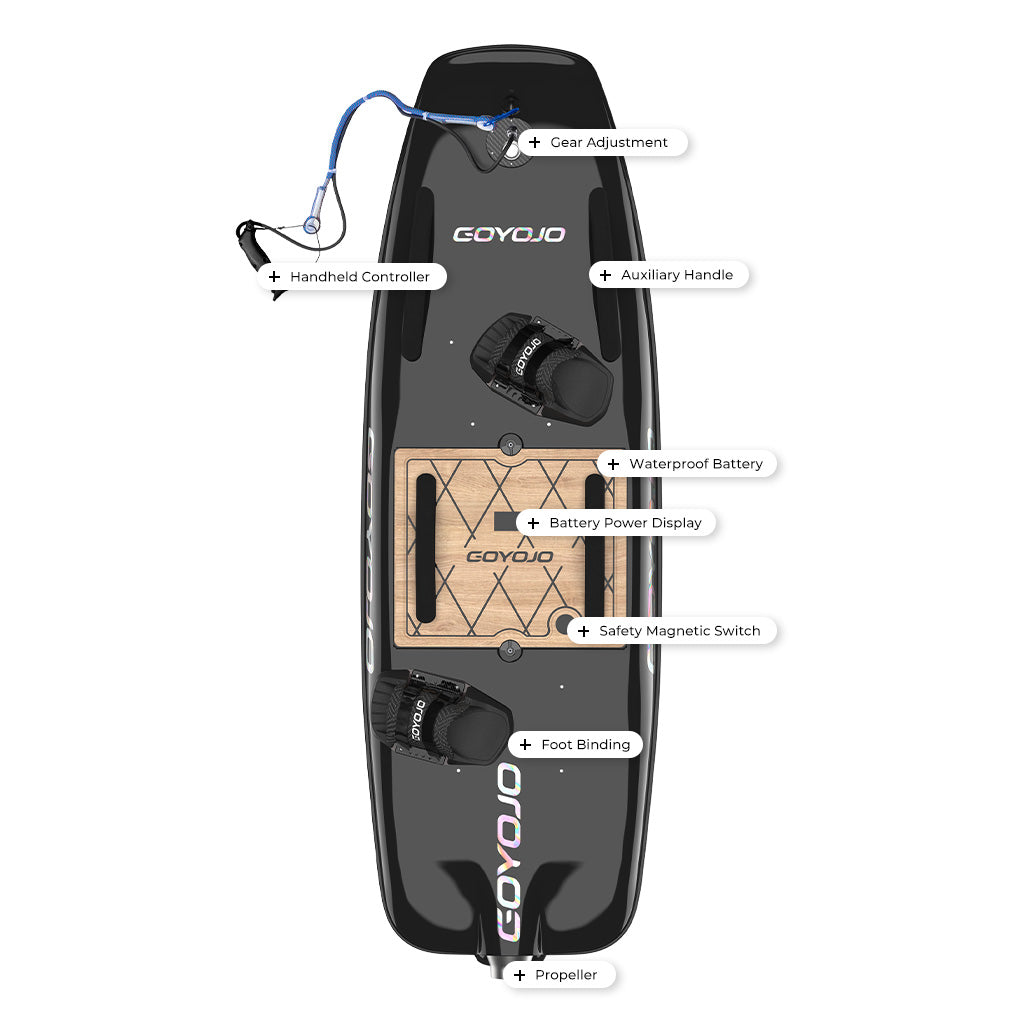 V-Vertex Carbon Electric Surfboard | High Performance