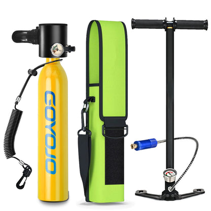 GOYOJO Scuba Tank 0.5L + Hand Pump