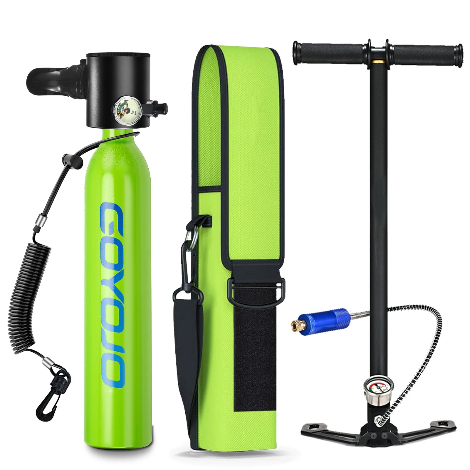 mini scuba gear GOYOJO Scuba Tank 0.5L Mini Diving Equipment Underwater Breath System Cylinder Oxygen 6-10 Minutes Portable Lungs Air Buddy