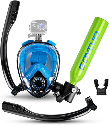 GOYOJO Mini Scuba Tank, Portable Diving Lung Air Tank with DOT Certified