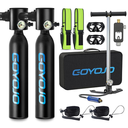 GOYOJO Scuba Tank Set