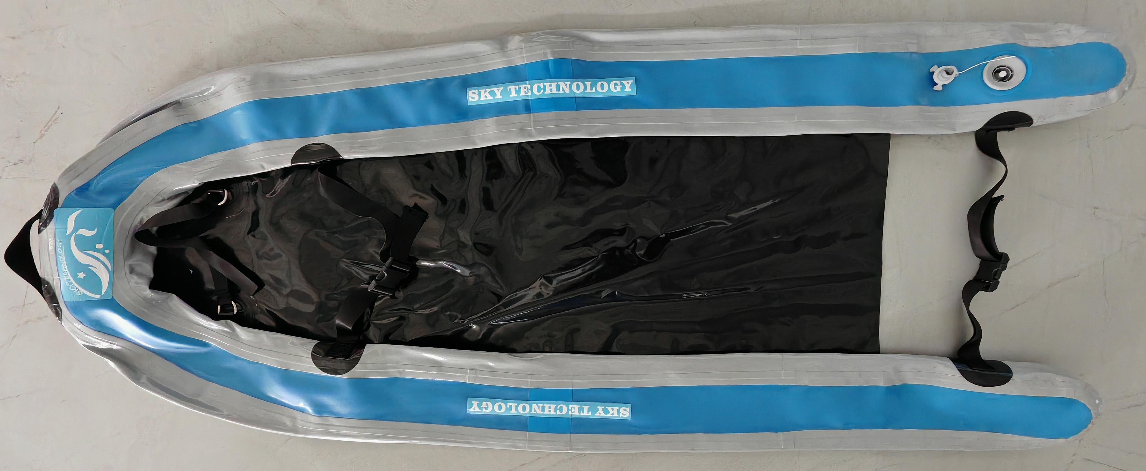 Inflatable ring for electric surfboard