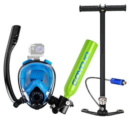 GOYOJO Scuba Tank 0.5L + Snorkel Mask