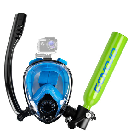 GOYOJO Scuba Tank 0.5L + Snorkel Mask