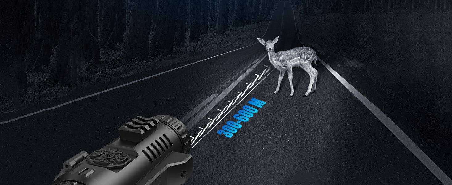 GOYOJO GS515 Night Vision Rifle Scope | 5-20X Zoom, 2560x1920 HD